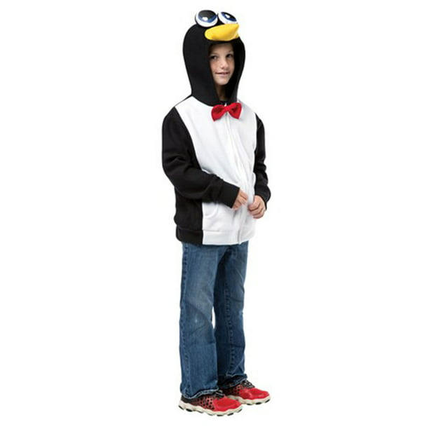 Rasta Imposta Juniors Hoodie Penguin Black/White One Size